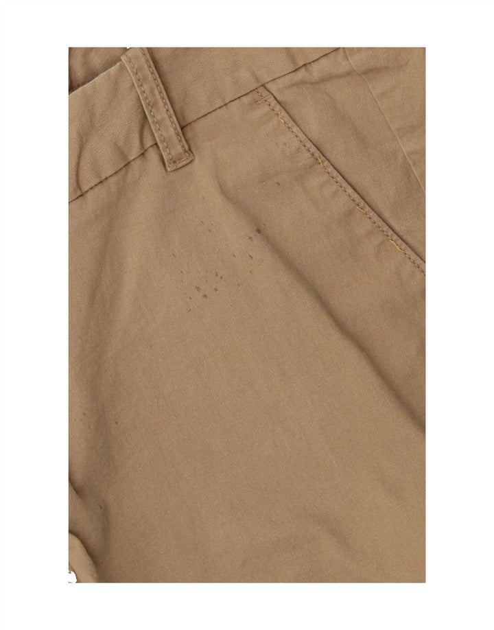 J. CREW Womens Bermuda Shorts US 10 Large W34 Brown Cotton Vintage J. Crew and Second-Hand J. Crew from Messina Hembry 