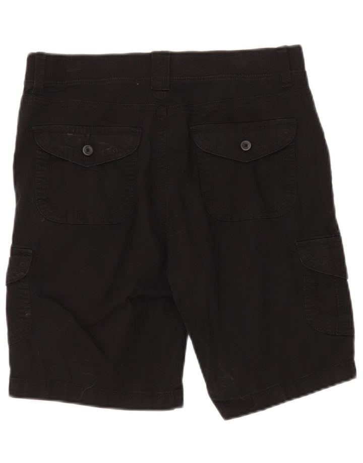 Pantaloncini cargo Lee da donna dalla vestibilità rilassata US 8 medi W30 cotone nero