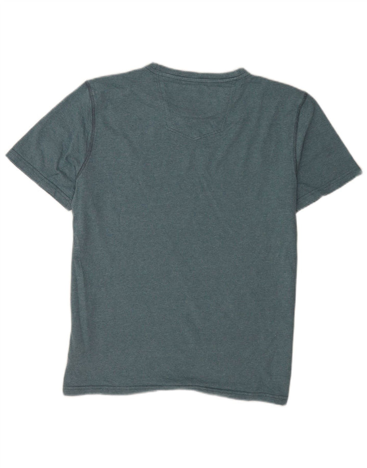T-shirt da uomo Fat Face Top grande in cotone verde