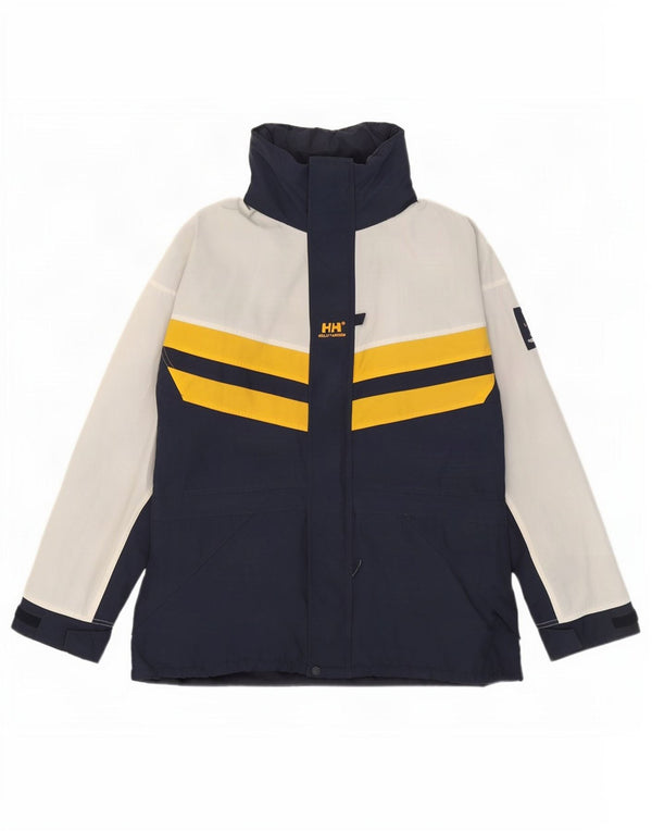 Giacca a vento da uomo Helly Hansen UK 38 Medium Navy Blue Colourblock