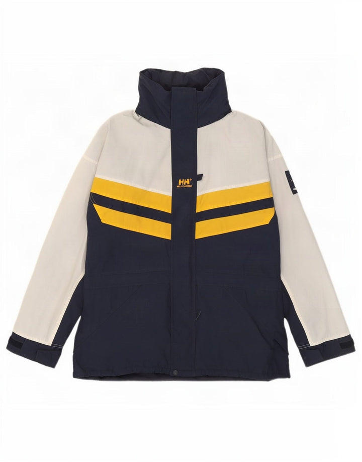 Giacca a vento da uomo Helly Hansen UK 38 Medium Navy Blue Colourblock