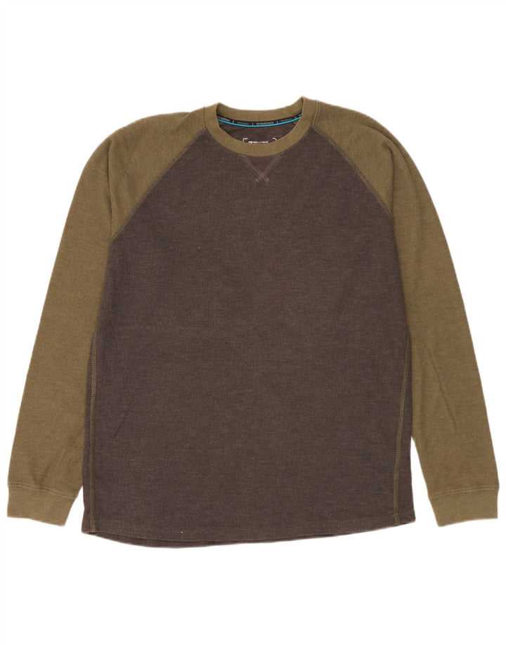 Mountain Warehouse Maglia IsoCool da uomo a maniche lunghe grande color grigio