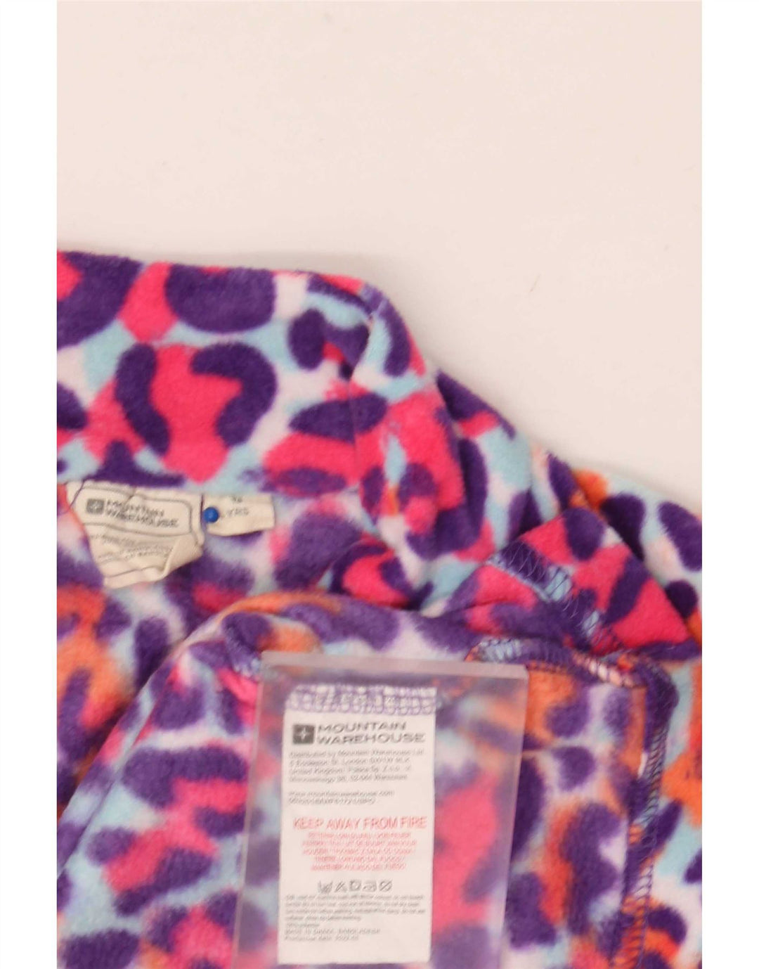 Maglione in pile per ragazze Mountain Warehouse 12-13 anni multicolore