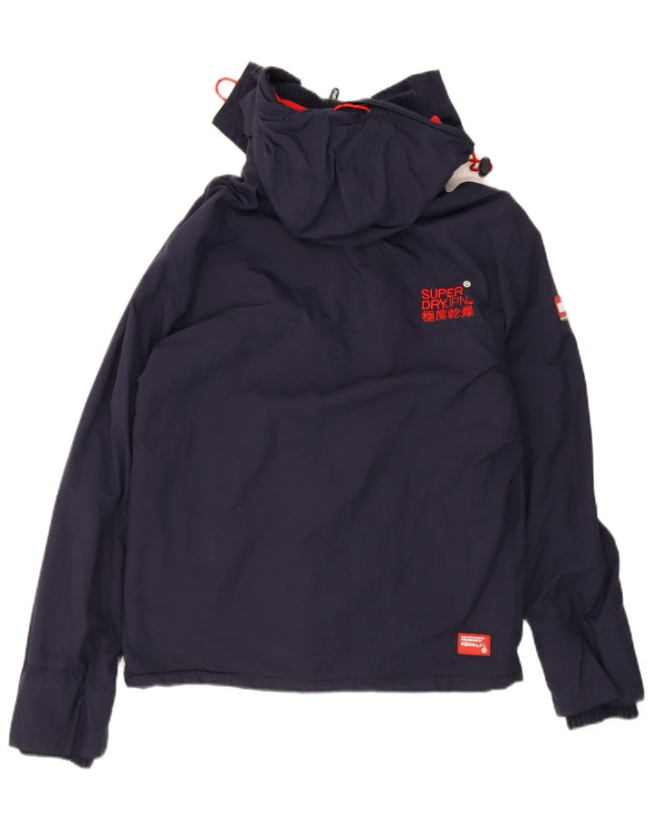 Giacca a vento grafica da uomo Superdry UK 36 Small Blu Navy