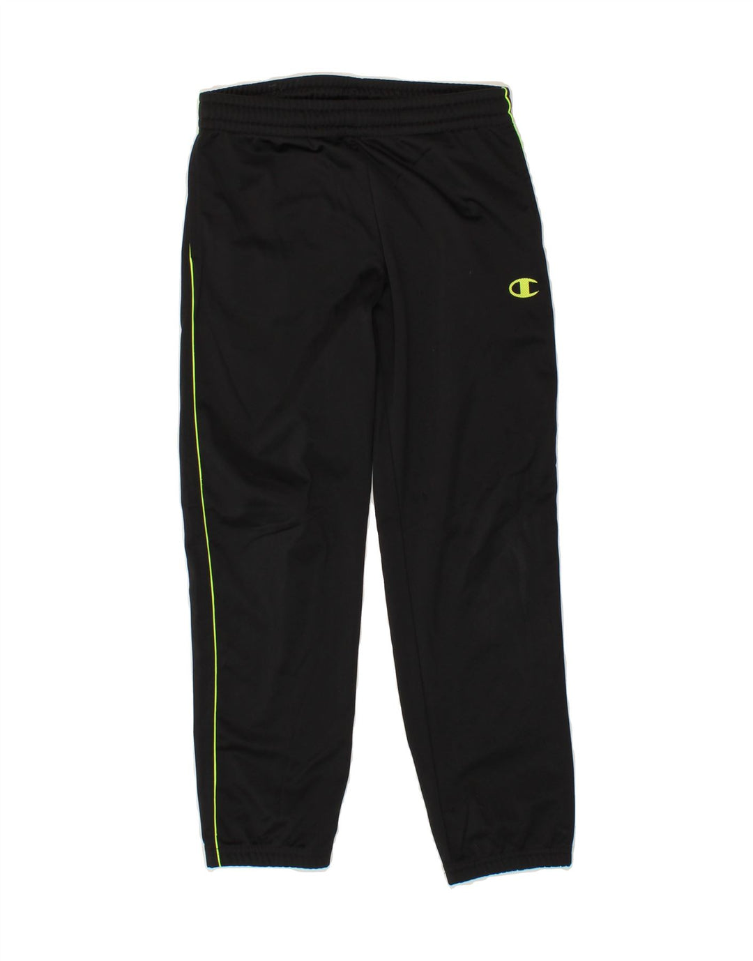 CHAMPION Boys Tracksuit Trousers Joggers 7-8 Years Small  Black Polyester Vintage Champion and Second-Hand Champion from Messina Hembry 
