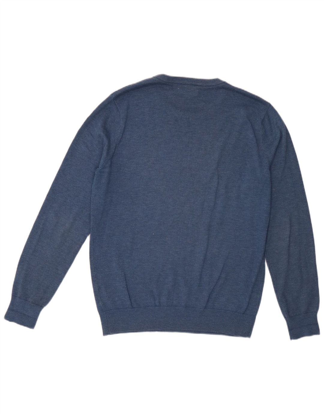 Maglione maglione girocollo da uomo Calvin Klein in cotone blu medio