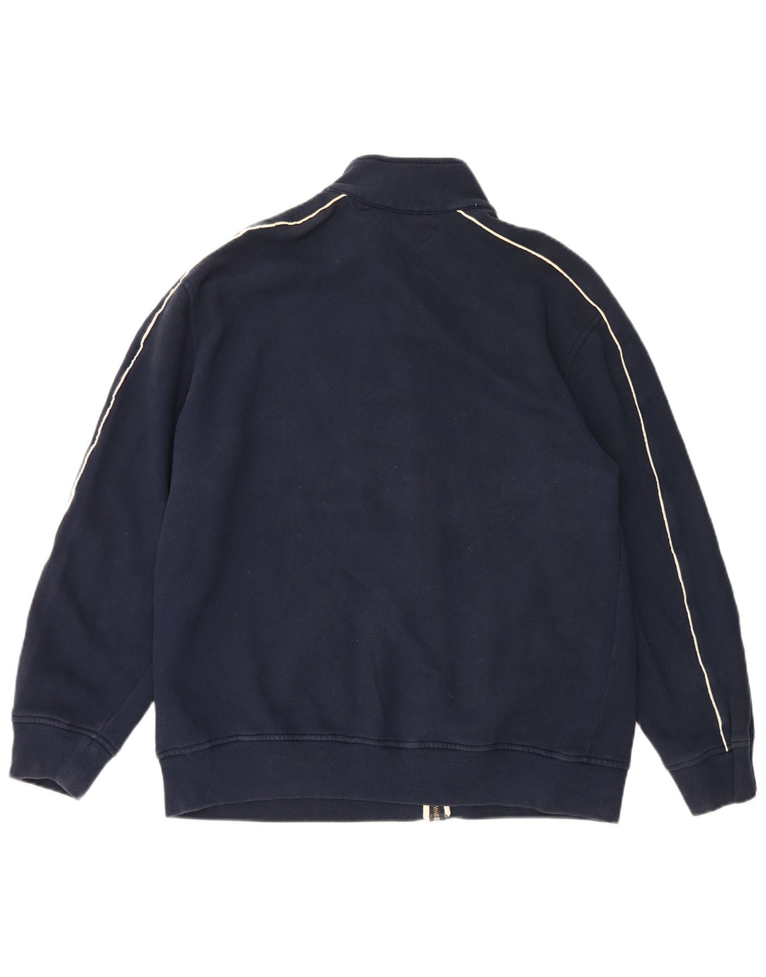 Giacca da ginnastica grafica da uomo Tommy Hilfiger XL in cotone blu navy