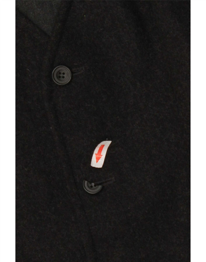 Gilet Uomo Seventy Large Grigio Lana Vergine