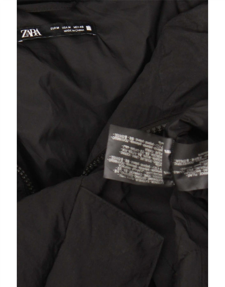 Giacca imbottita da uomo Zara UK 38 media nera in poliammide
