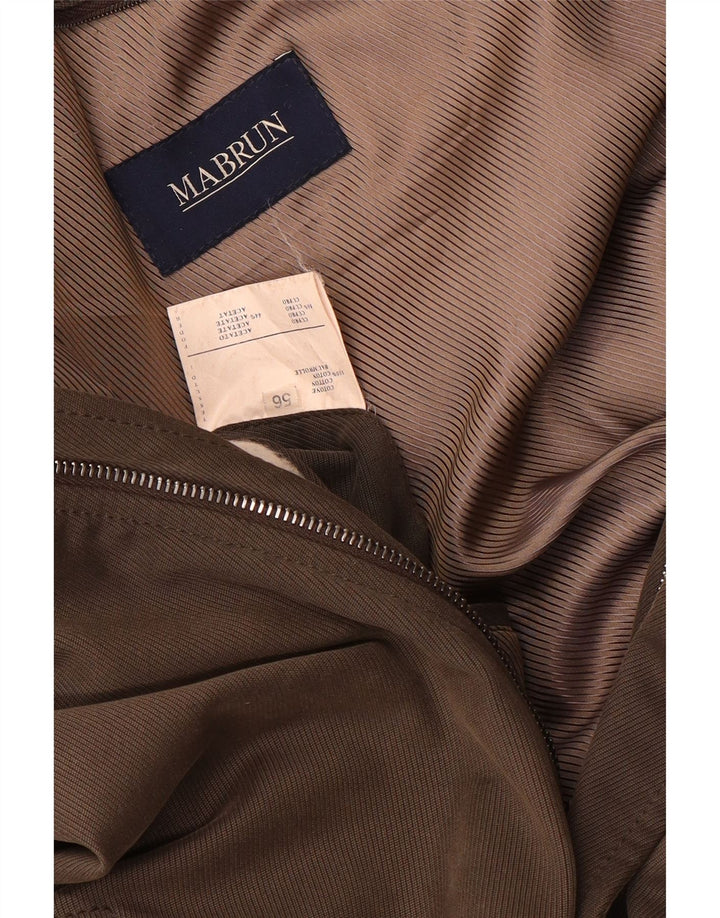 Giacca utility da uomo Mabrun IT 56 3XL Cotone marrone