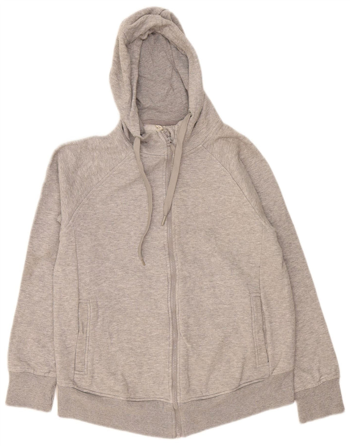 Felpa con cappuccio e zip da donna Mountain Warehouse UK 12 Grigio medio chiazzato