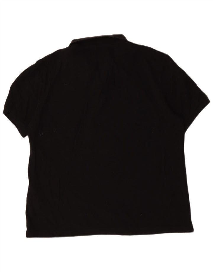 Polo da uomo Massimo Dutti 2XL cotone nero