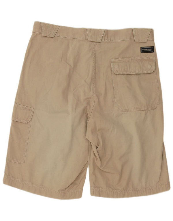 Pantaloncini cargo da uomo Marlboro Classics EU 52 XL W36 Cotone beige