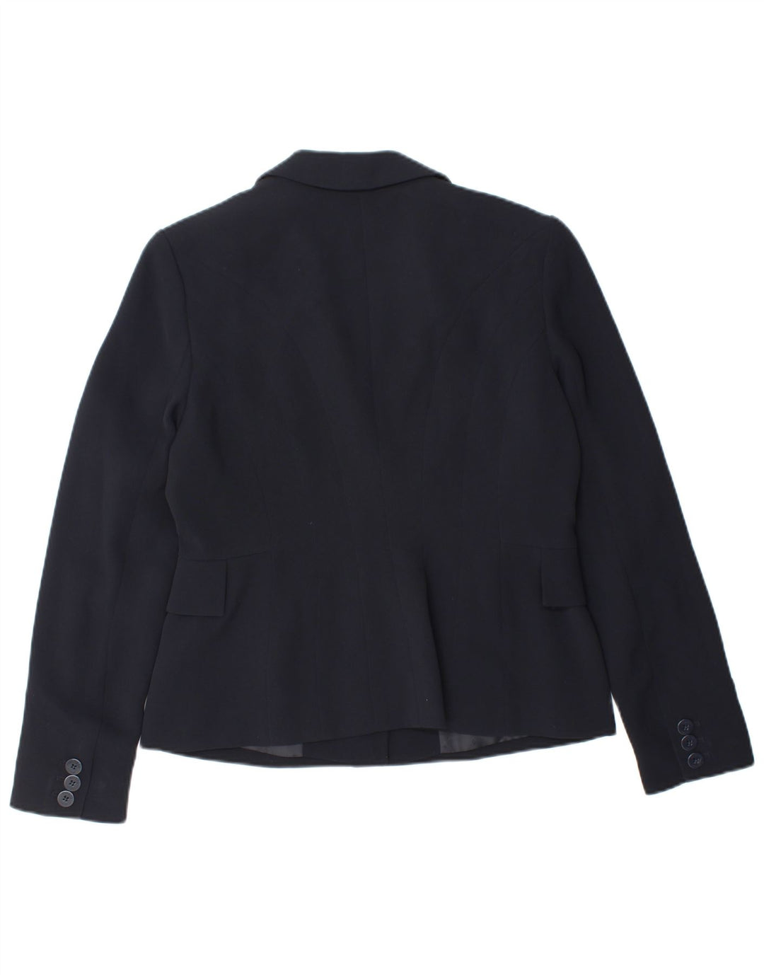 Giacca blazer da donna a 2 bottoni HOBBS UK 12 medio blu navy in poliestere
