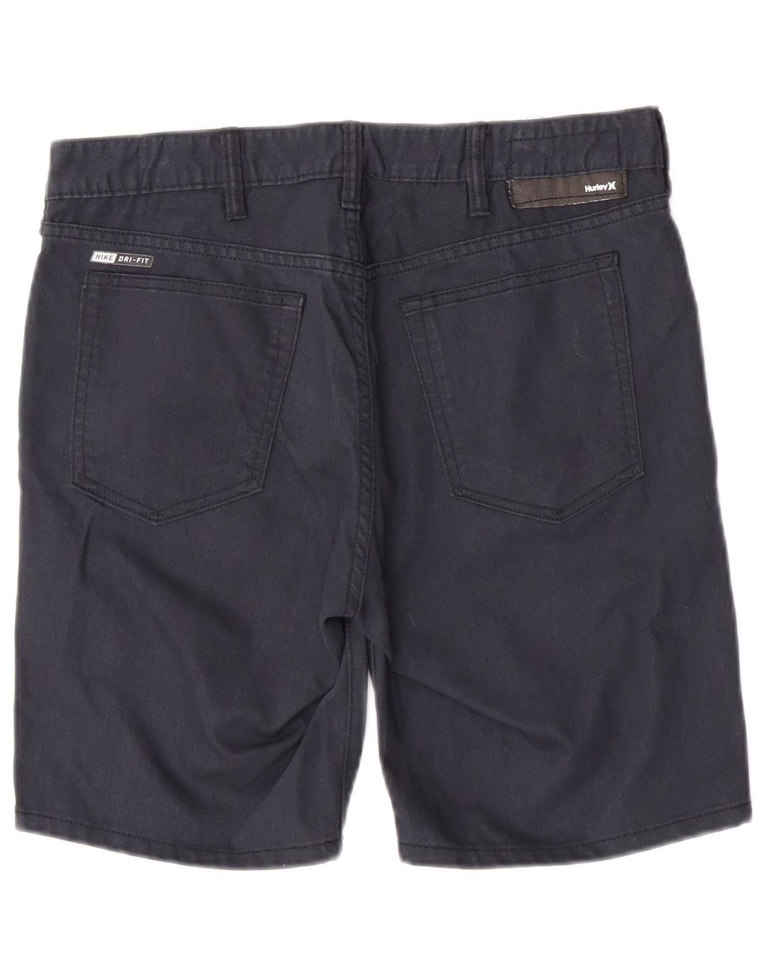 Pantaloncini casual da uomo Hurley W32 cotone blu navy medio
