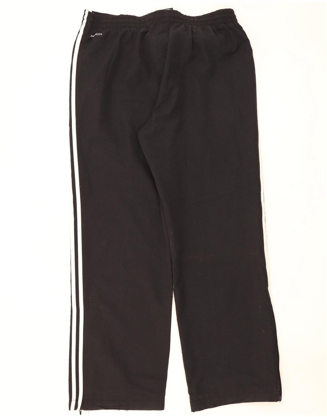 Pantaloni da tuta Adidas Clima 365 da uomo grandi in poliestere nero
