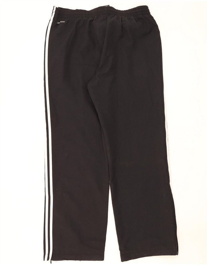 Pantaloni da tuta Adidas Clima 365 da uomo grandi in poliestere nero
