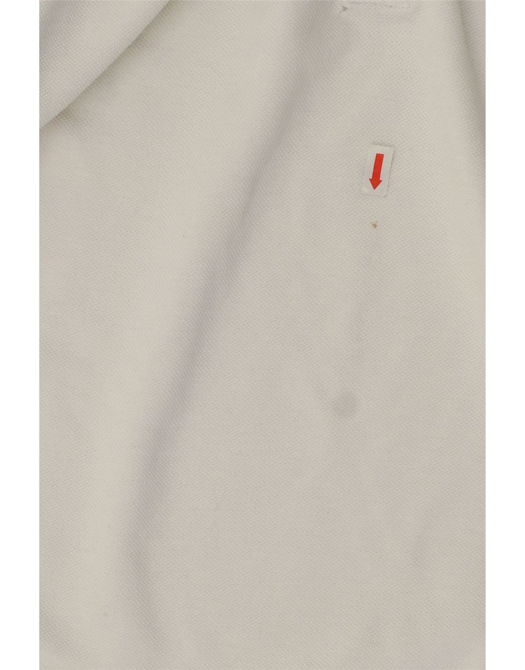 Polo Nike da uomo in cotone bianco medio
