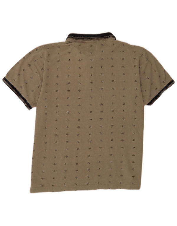 Polo da rugby da uomo Wrangler XL in cotone kaki