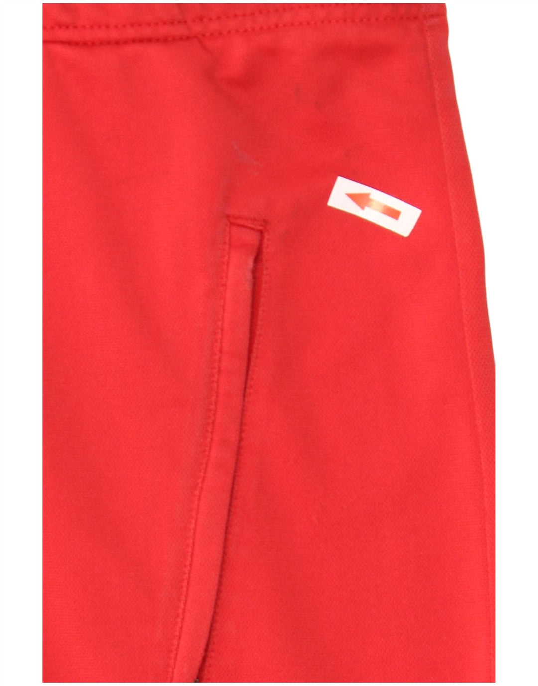 Giacca da tuta da uomo Nike UK 35/37 Small Rosso Colourblock Poliestere