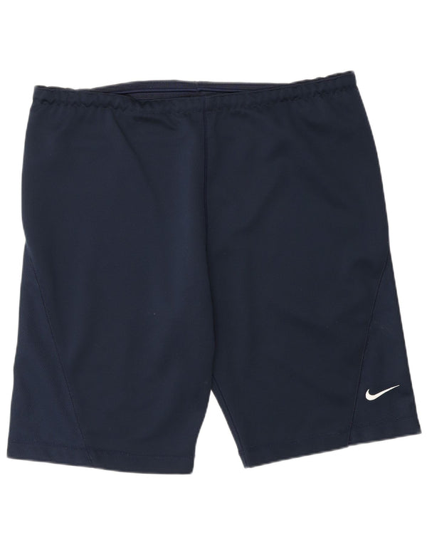 Pantaloncini sportivi Nike da uomo grandi blu navy