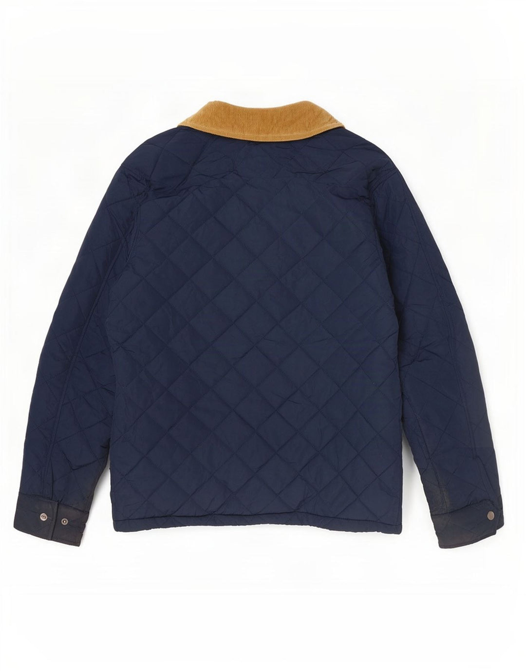 Crew Clothing Giacca trapuntata da uomo UK 36 Small Poliestere blu navy