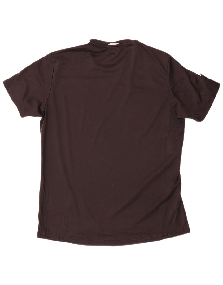 T-shirt Adidas Climalite da uomo, media, in poliestere nero, sportivo
