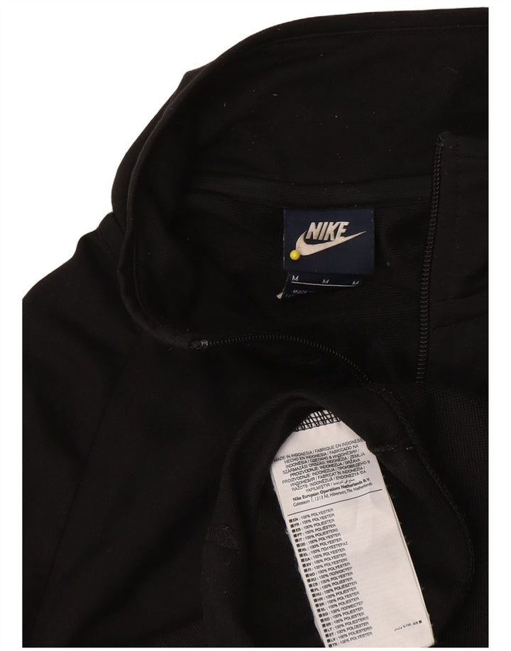 Giacca da tuta da donna Nike UK 14 poliestere color block medio nero