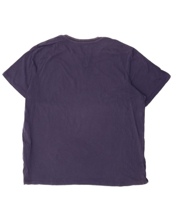 T-shirt grafica da uomo Levi's Top 2XL in cotone blu navy