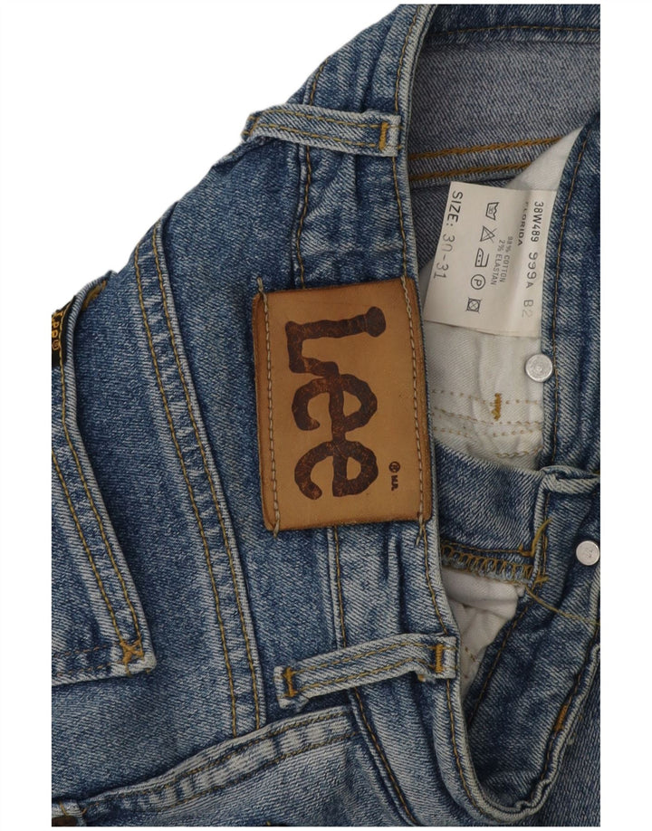 Jeans slim da donna LEE W30 L31 in cotone blu