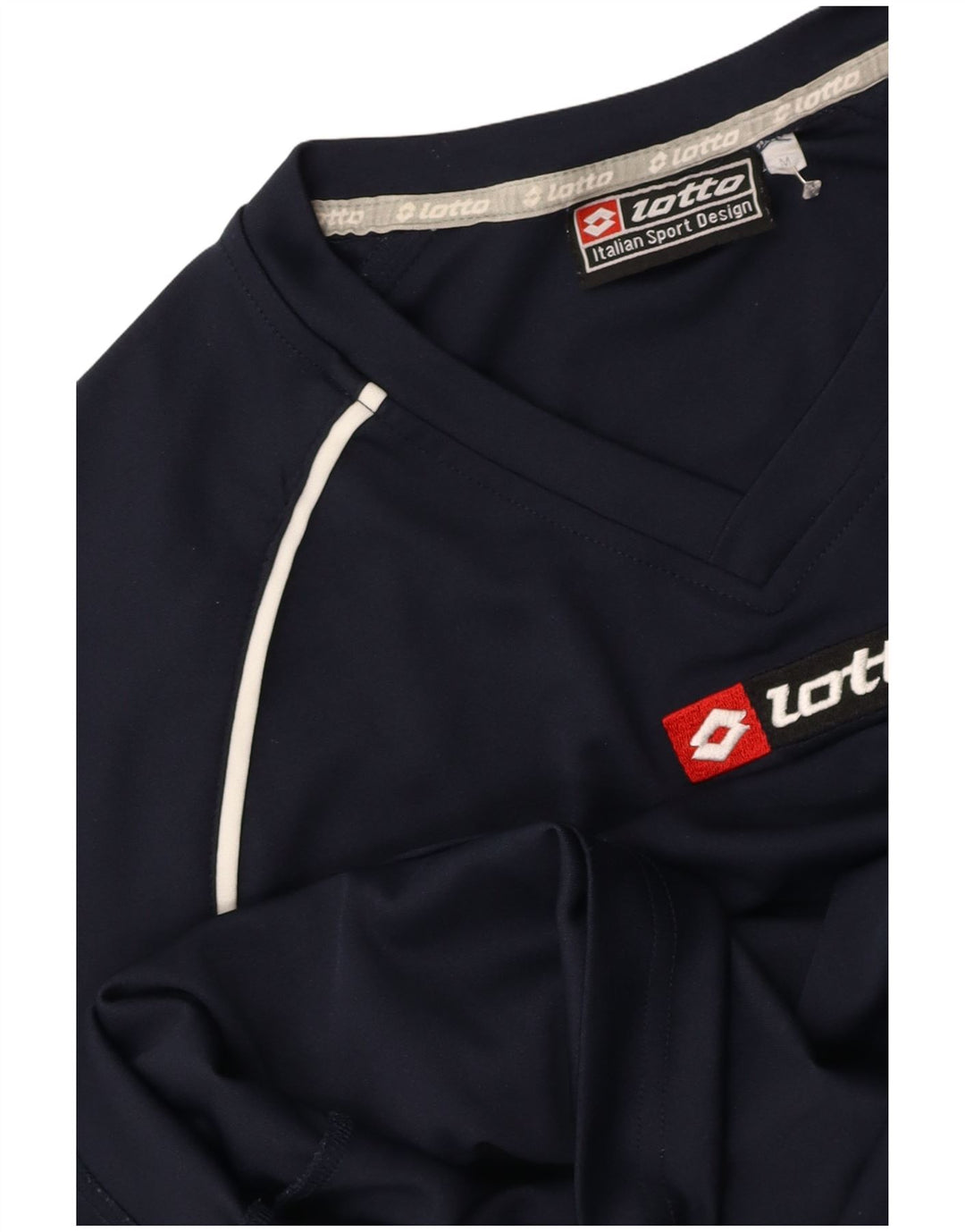LOTTO Mens T-Shirt Top Medium Navy Blue
