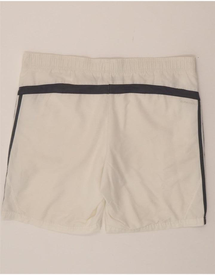 ADIDAS Mens Climacool Sport Shorts Large White Colourblock Polyester Vintage Adidas and Second-Hand Adidas from Messina Hembry 