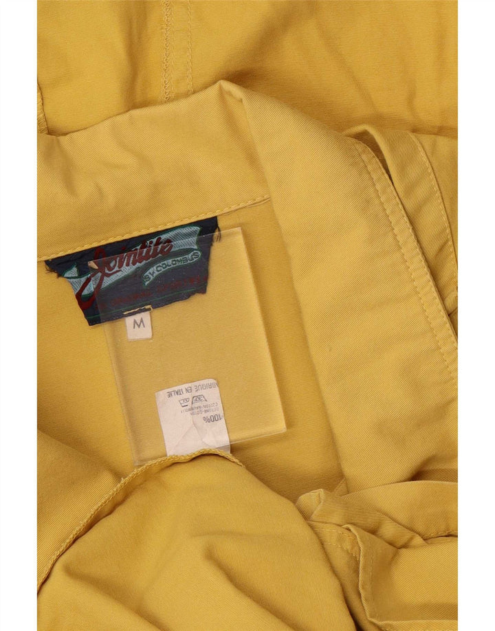 Giacca multiuso con cappuccio da uomo Colombus UK 38 Cotone giallo medio