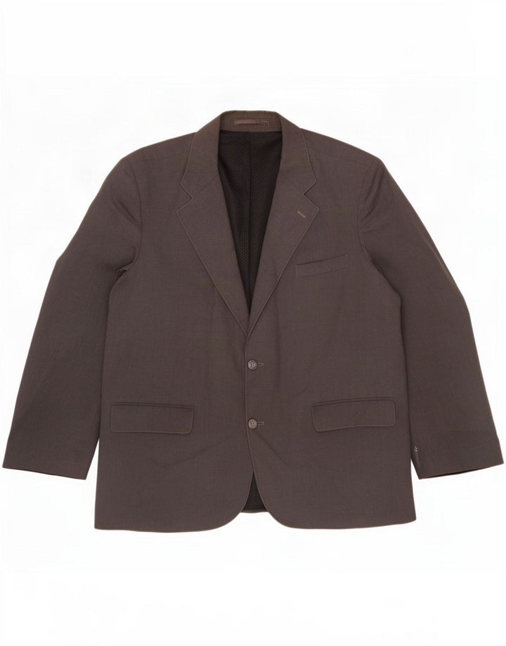 Giacca blazer a 2 bottoni da uomo Rohan UK 44 2XL poliestere grigio