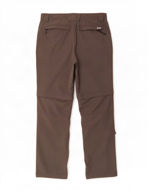 Pantaloni casual dritti da donna Berghaus UK 14 Large W32 L31 Nylon grigio
