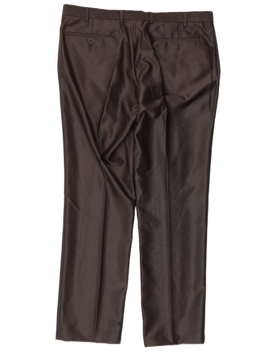 Abito da uomo 3 pezzi Angelo Litrico EU 54 2XL W38 L30 Gessato grigio classico