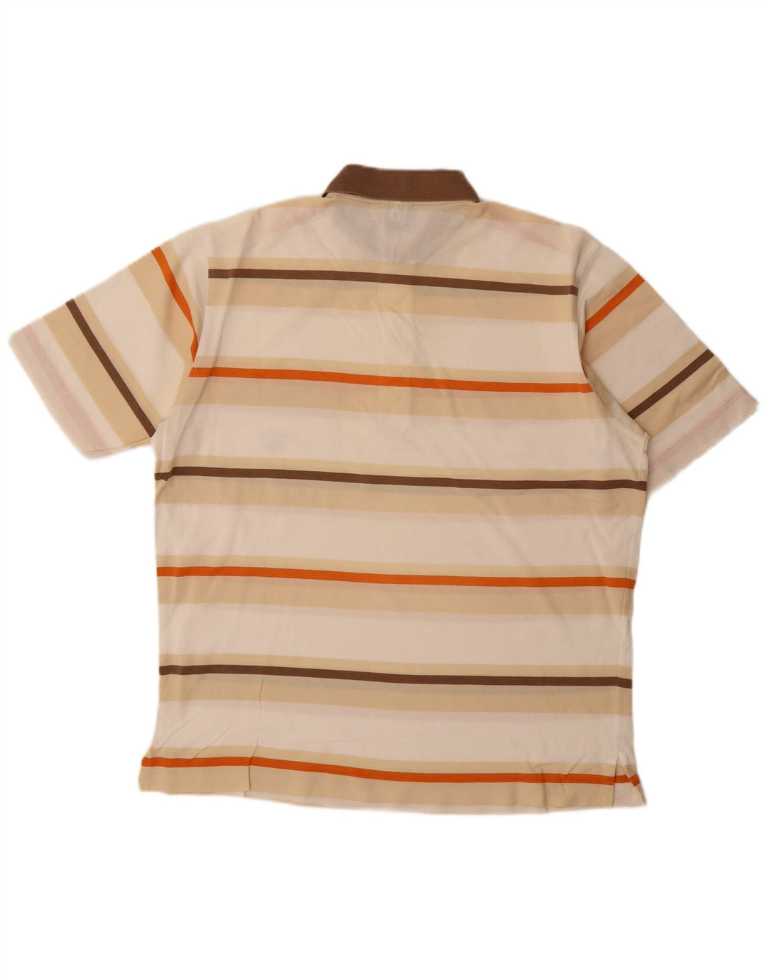 Polo da uomo Paul & Shark a righe grandi beige