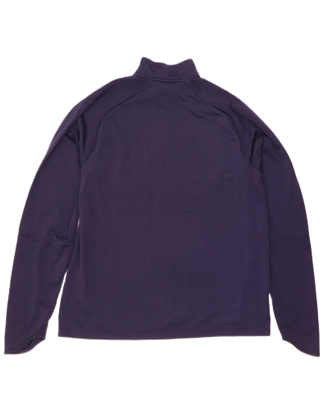 Maglia da tuta da uomo Puma con zip e collo XL in poliestere blu navy