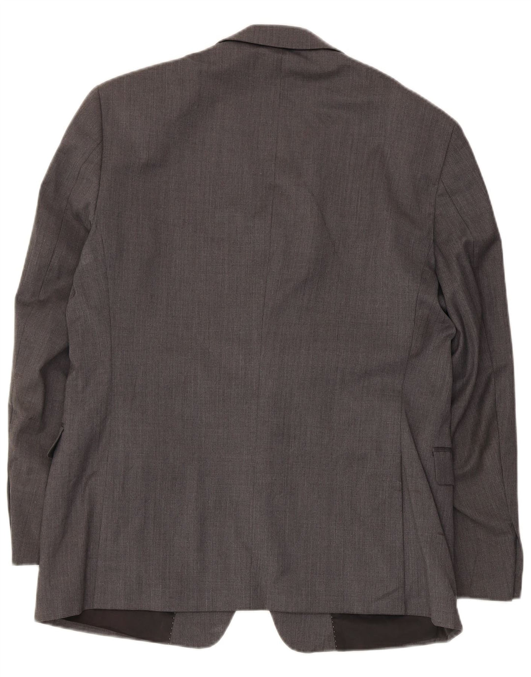 Giacca blazer da uomo a 2 bottoni Tommy Hilfiger UK 42 XL lana grigia