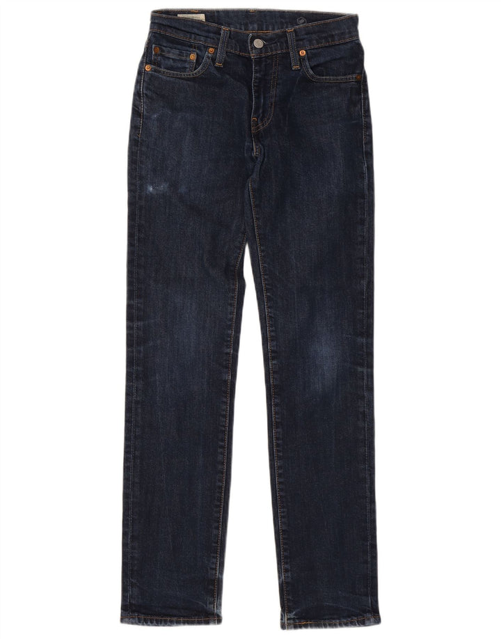 Jeans slim da donna Levi's W27 L32 cotone blu navy