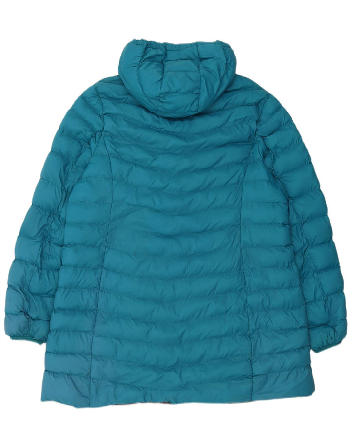 Cappotto imbottito con cappuccio da donna Mountain Warehouse UK 20 2XL Poliestere blu