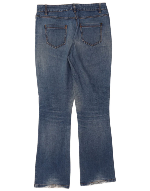 Jeans bootcut da donna M&Co UK 10 piccoli W32 L31 cotone blu