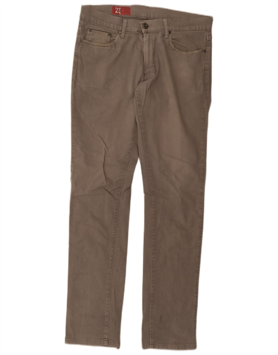Jeans slim da uomo Zara W33 L33 in cotone grigio