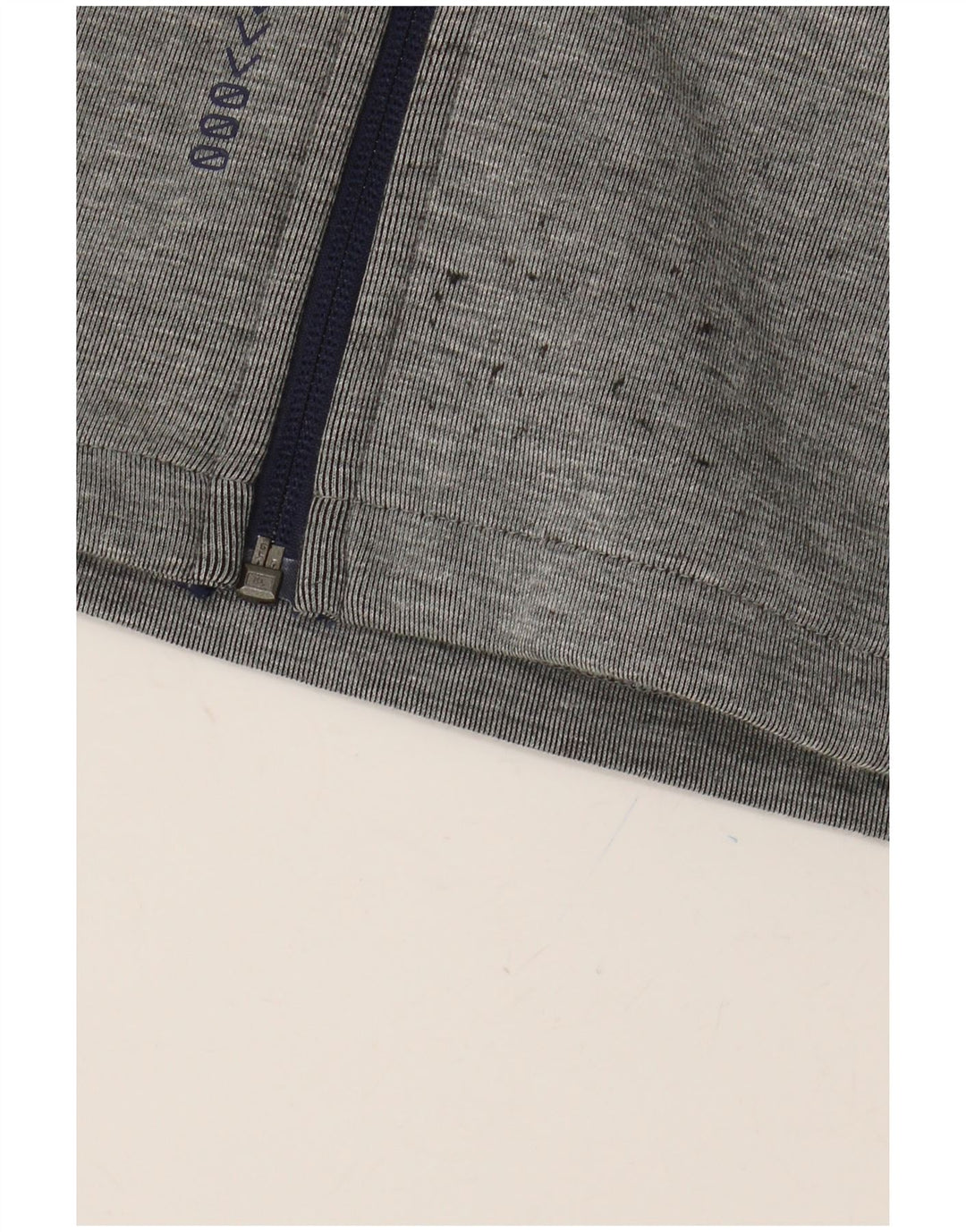 Felpa con cappuccio e zip grafica PUMA per ragazzi 9-10 anni in poliestere color block grigio