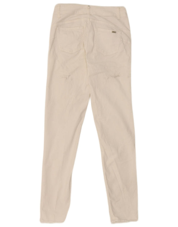 Jeans Skinny Donna Liu Jo W25 L27 Cotone Bianco