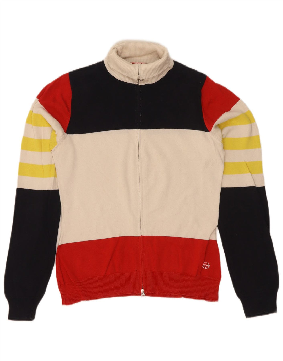 Maglia Cardigan Donna Sergio Tacchini IT 44 Medio Multicolore