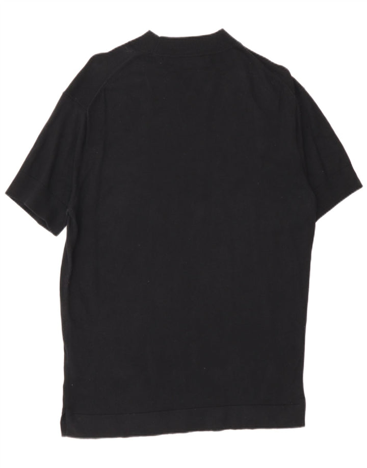 Maglietta da uomo Zara Top XL Cotone Nero