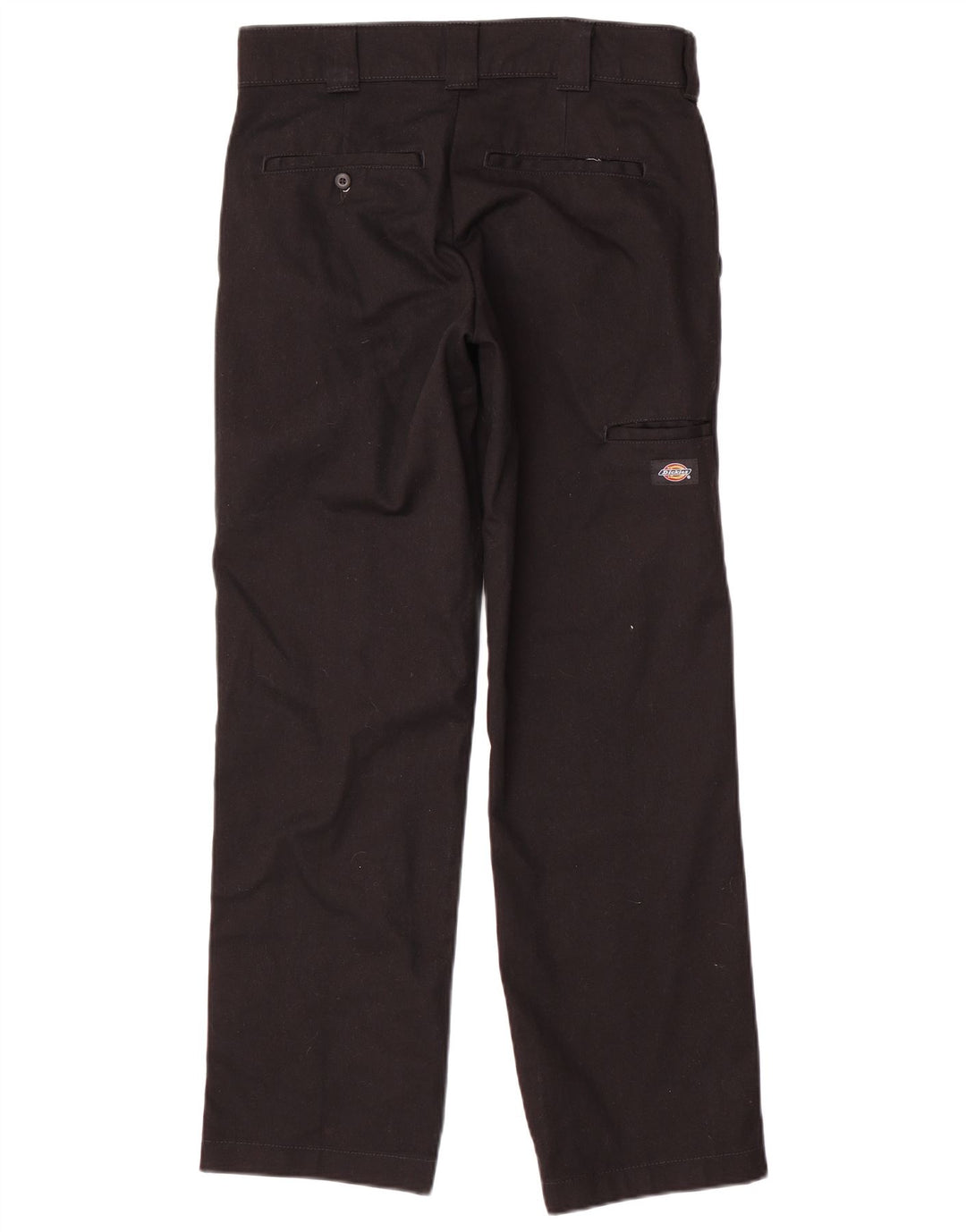 DICKIES Pantaloni cargo dritti slim da uomo W30 L30 cotone nero
