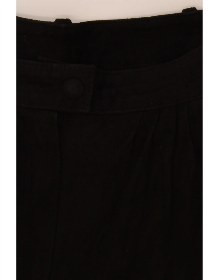 VINTAGE Womens Pegged Chino Shorts W28 Medium  Black Vintage Vintage and Second-Hand Vintage from Messina Hembry 