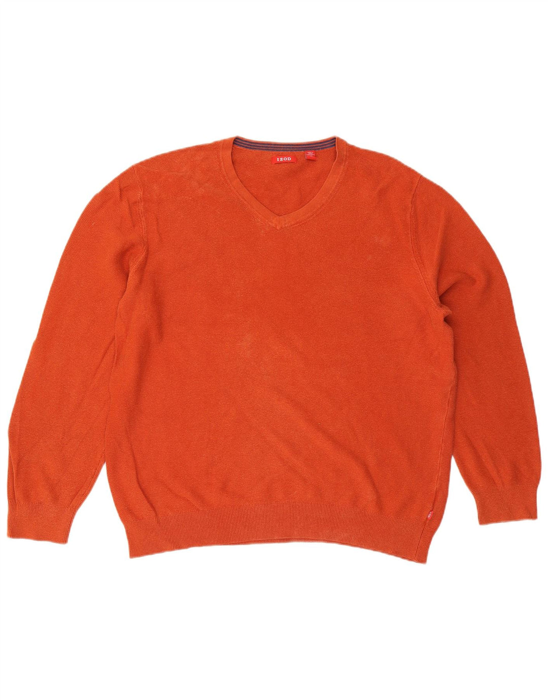 Maglione da uomo con scollo a V IZOD XL in cotone arancione